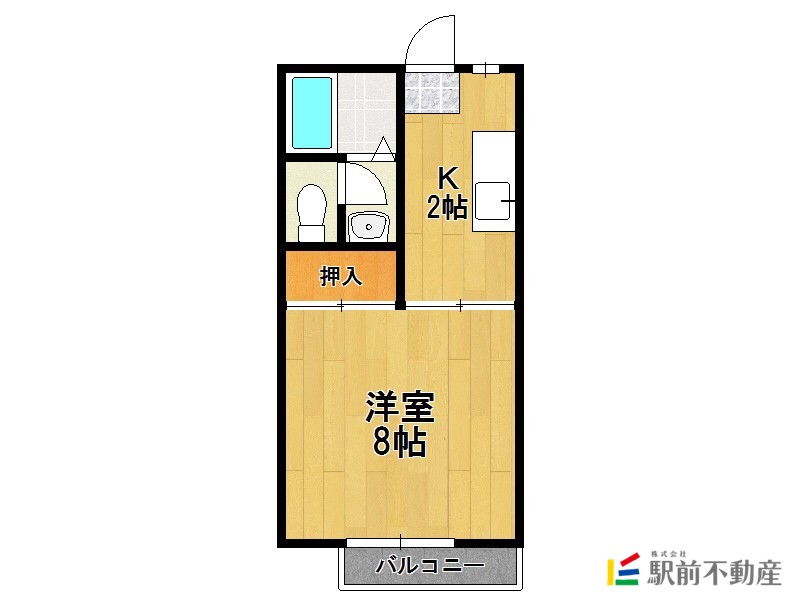 鳥栖南ハイツの間取り