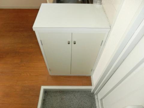 山本マンション　収納　下駄箱