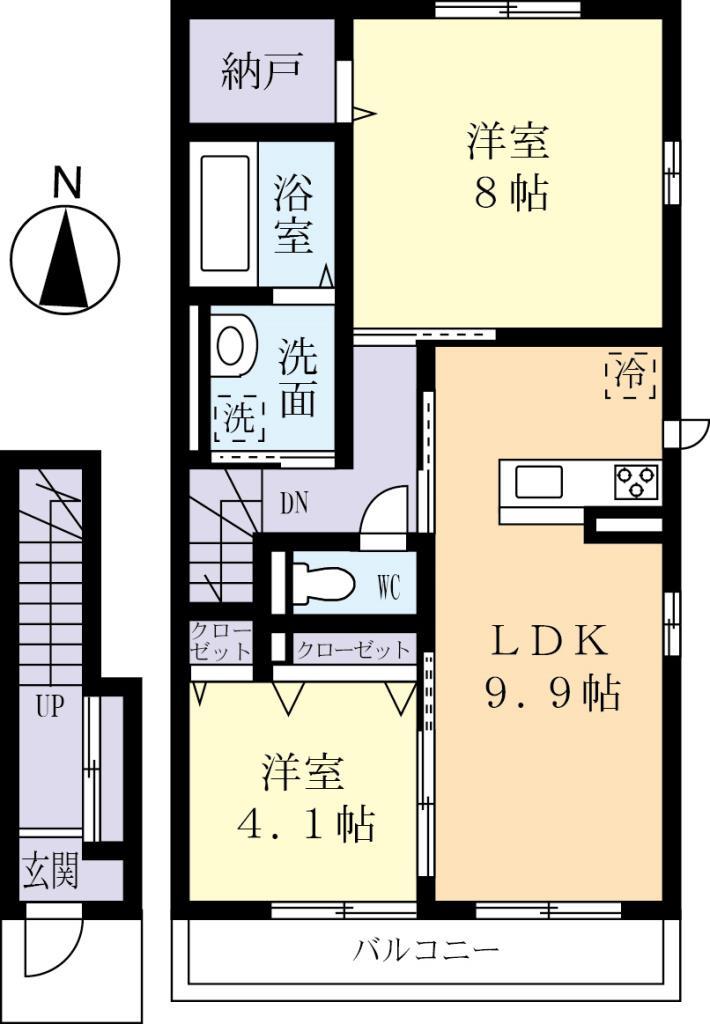 ピアーナの間取り