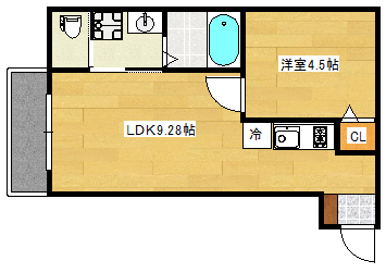 N-庚午北の間取り