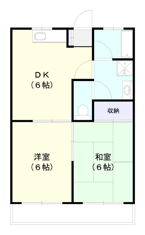 サンハイツ笠上の間取り