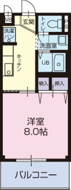 Pinetree　Residenceの間取り