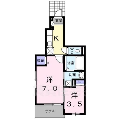 サンアルドーレの間取り