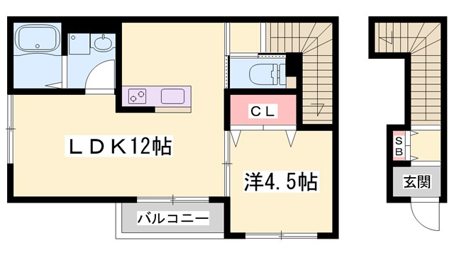 アイメゾン東山の間取り