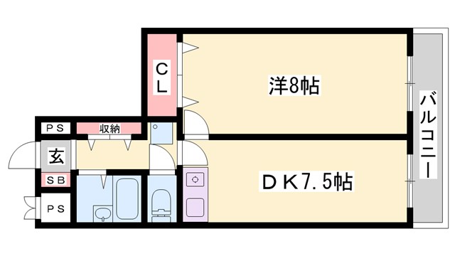 シャルル小野の間取り