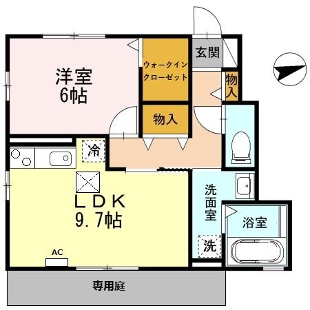 ボヌールの間取り