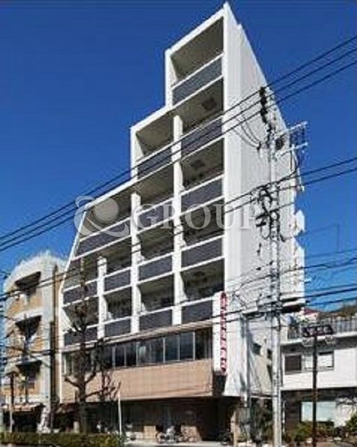 北区上十条のマンションの建物外観