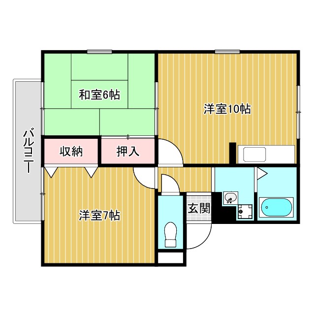 ウインドタニグチの間取り