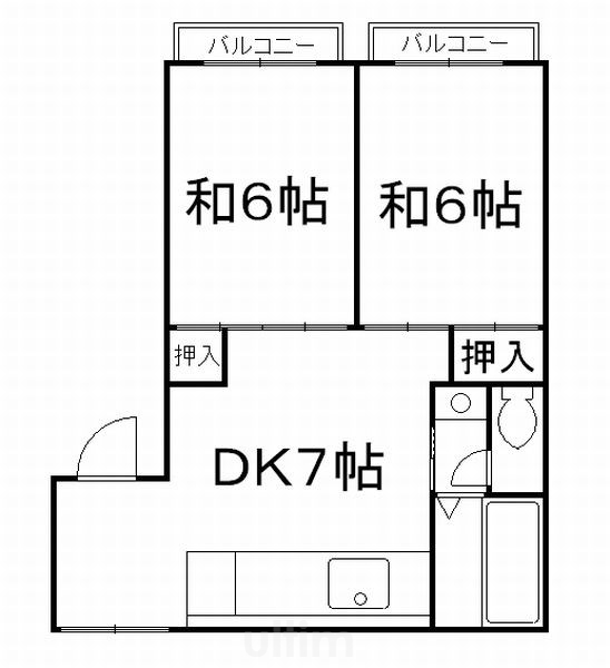 サンビーム大久保の間取り