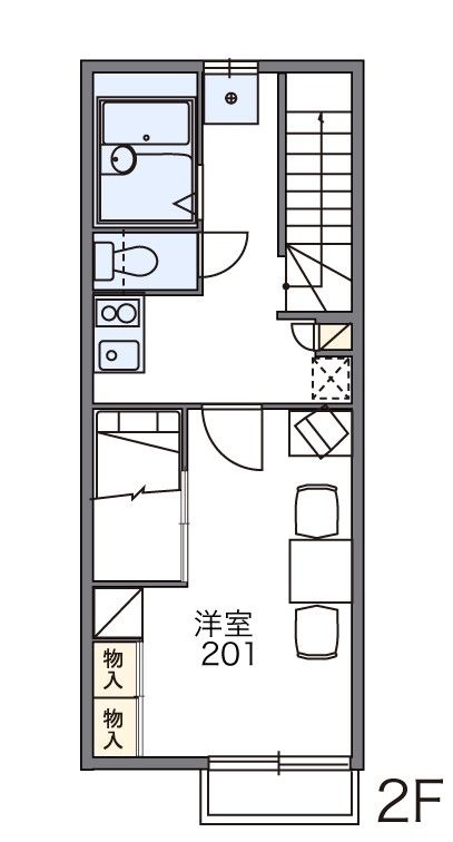 本庄市栄のアパートの間取り