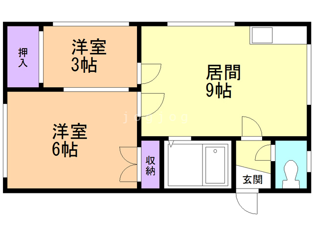 佐藤ハイツの間取り