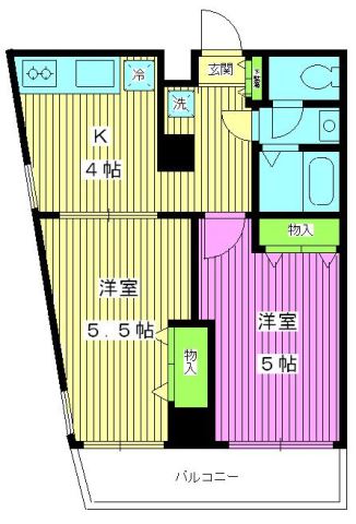 アーバンライフ赤塚の間取り