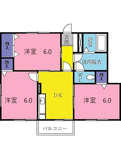 【コモド・スワの間取り】