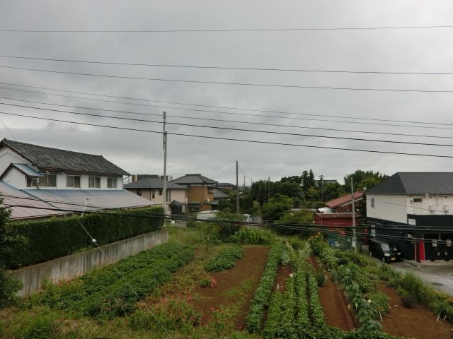 【市原市山田橋のアパートの眺望】