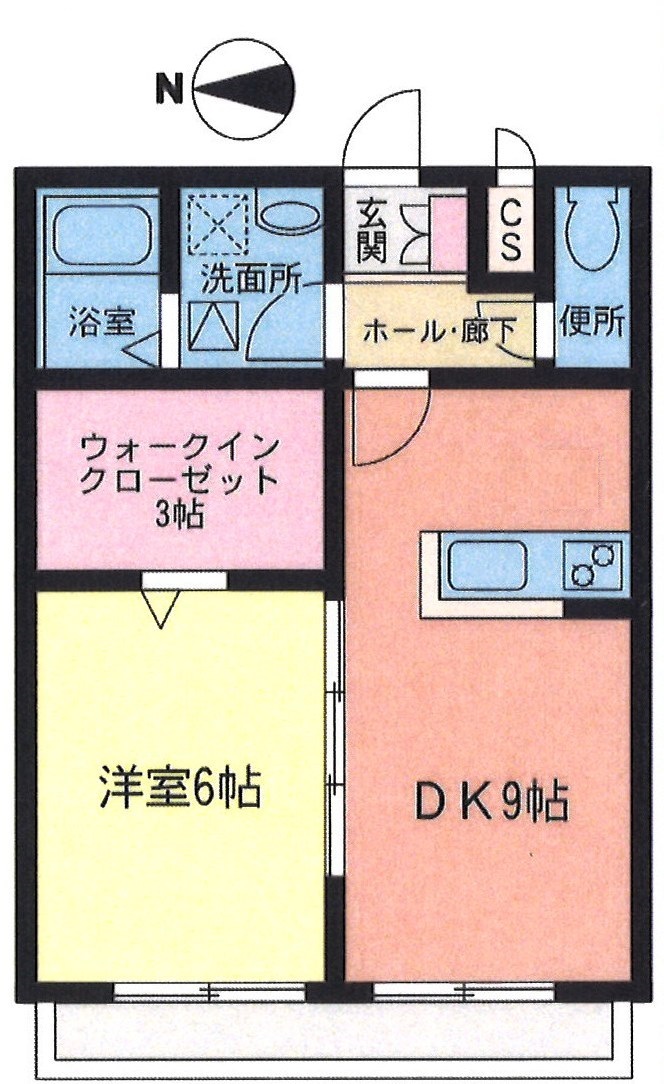 ドゥージェームの間取り