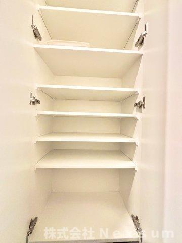 収納　収納があります