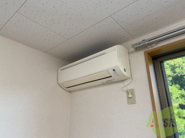 その他設備　エアコンももちろんついております。安心ですね