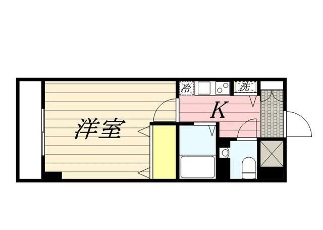 神奈川県川崎市川崎区東田町（マンション）の賃貸物件の間取り