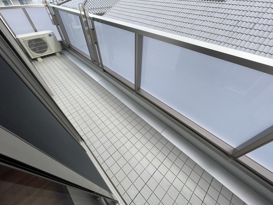 バルコニー　※別部屋の写真です