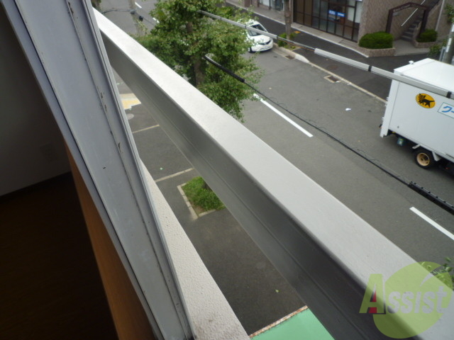 バルコニー　見晴らしいいですね～