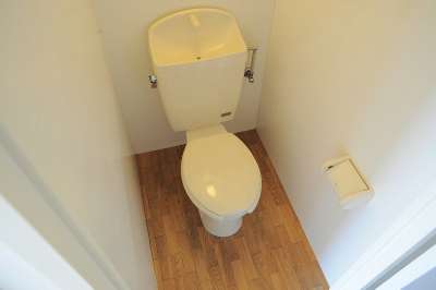 その他　明るく清潔感のあるトイレ