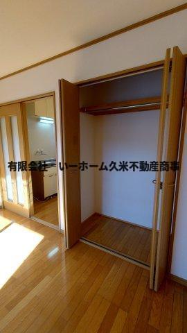 収納　収納のためのスペースです