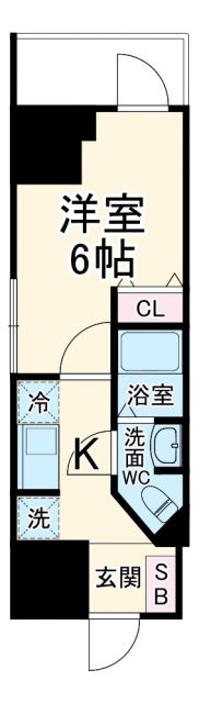 Alivis船橋Eastの間取り写真