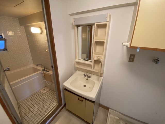 洗面設備　※別号室の写真です。