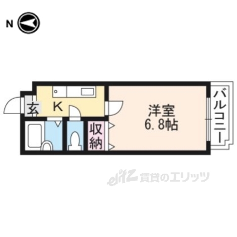 フラッツ7の間取り写真
