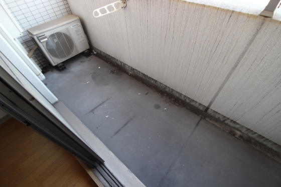 バルコニー　※他号室の写真です。