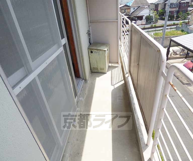 バルコニー　広々としています