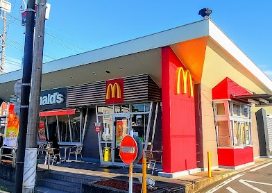 飲食店　マクドナルド 菊川店（飲食店）まで454m