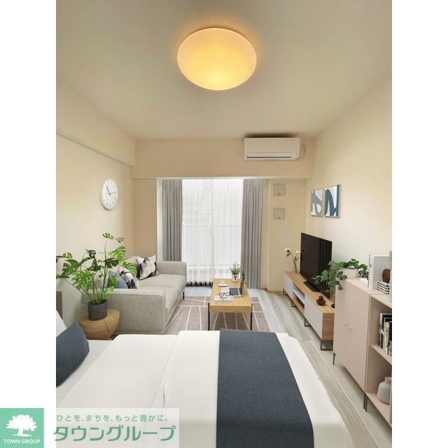 居室・リビング　家具・調度品等はCG 加工です。実際の賃貸住居 には含まれ…