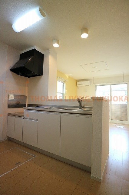 キッチン　広いキッチンでお料理もしやすい