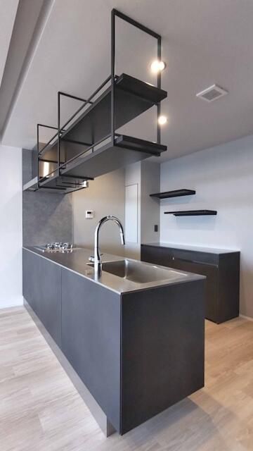 キッチン　キッチンでお料理をお楽しみください