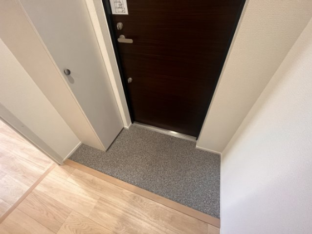 玄関　ゆったりとした玄関です