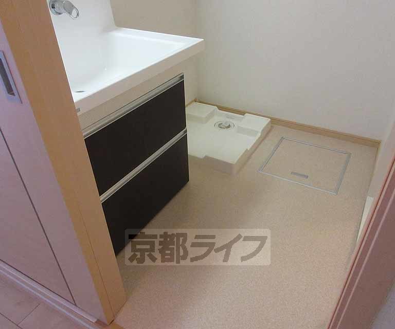 洗面設備　ゆったりとした脱衣所です！