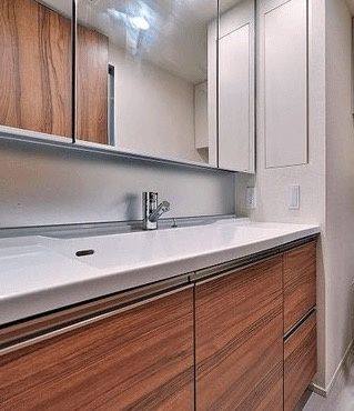 洗面設備　参考写真です