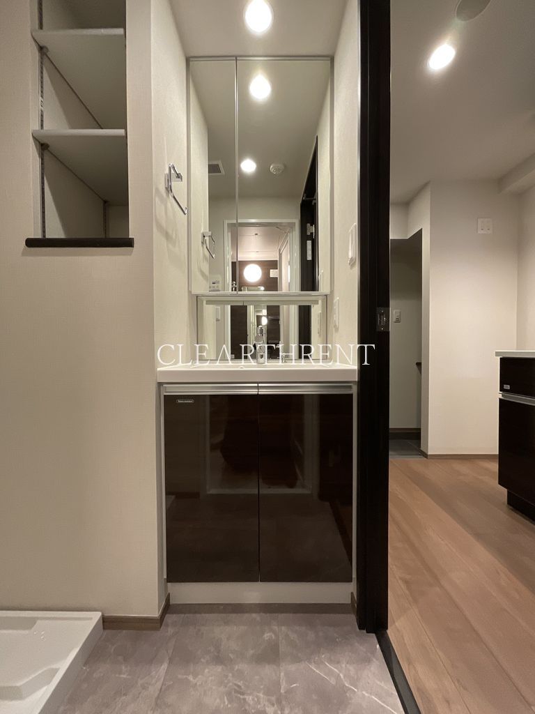 洗面設備　同タイプ別住戸写真となります。現況と異なる場合がございます。