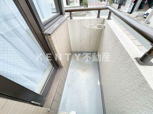 バルコニー　広々としたバルコニーです