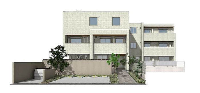 建物外観　完成予想図