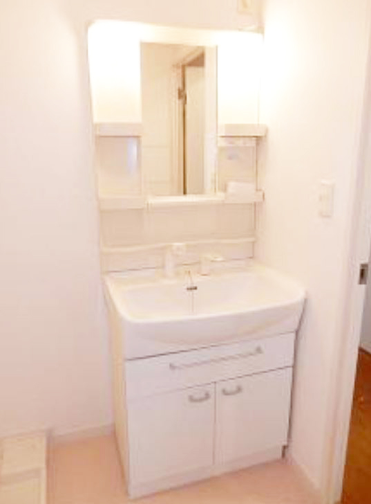 洗面設備　★鏡付き独立洗面台★