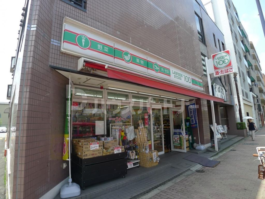 コンビニ　ローソンストア100亀有南口店（コンビニ）まで210m