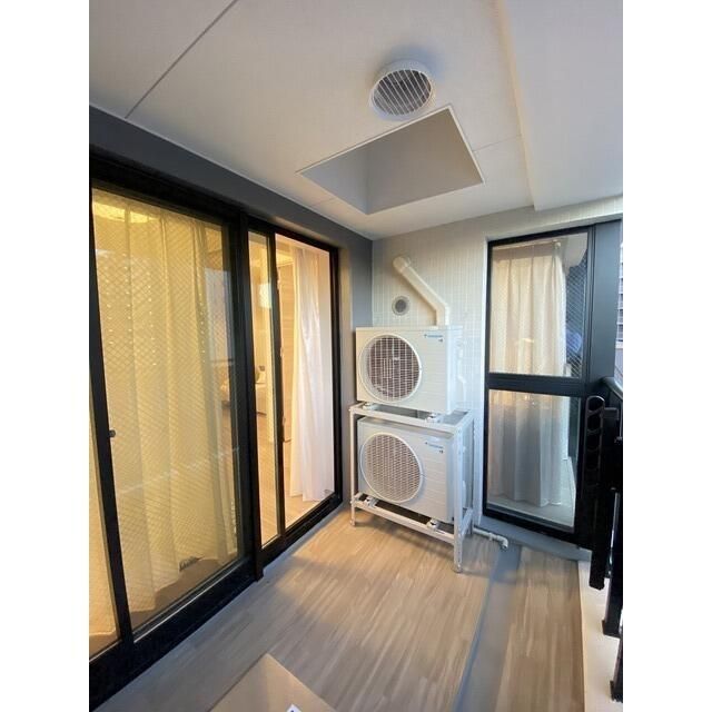 バルコニー　バルコニーがあります