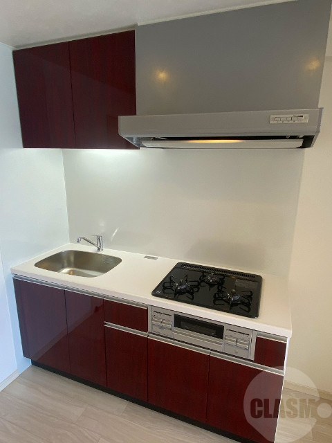 キッチン　キッチン、高級感ありますね