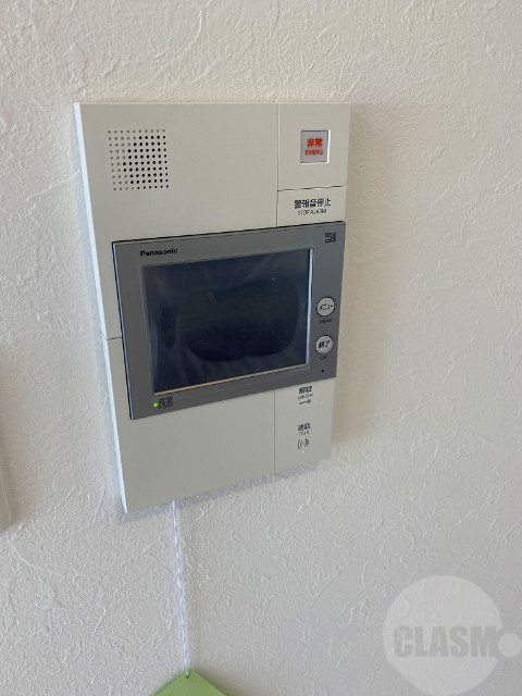 セキュリティ　モニター付きインターフォンです