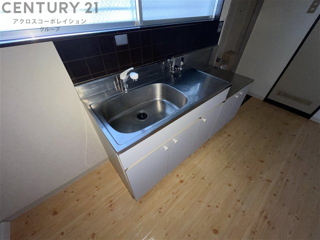 キッチン　ガスコンロ設置可能なキッチン♪