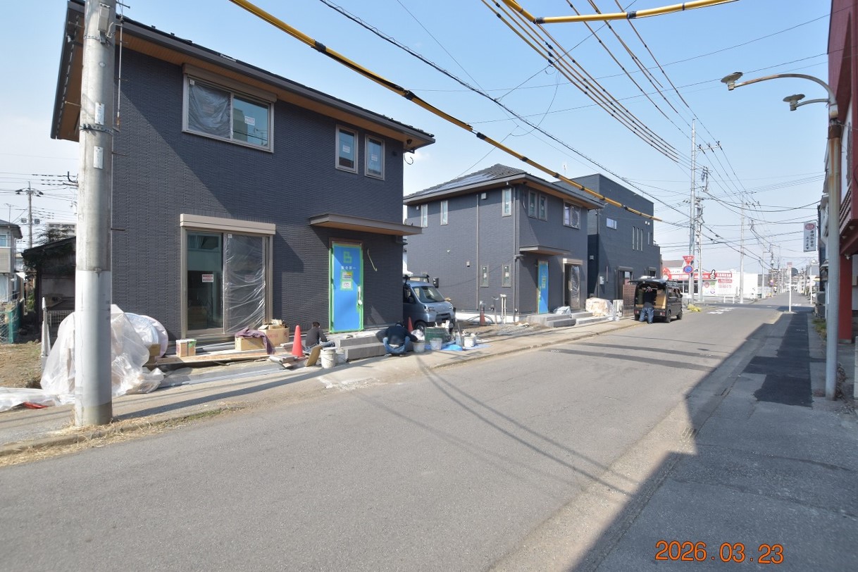 建物外観　南宇都宮駅徒歩5分★戸建新築完成4月中旬★P2台付★ユメウル