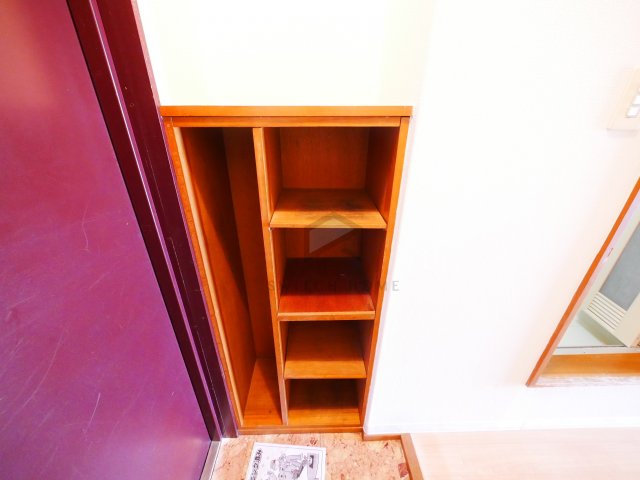 収納　ちょっとした収納スペースも充実しています