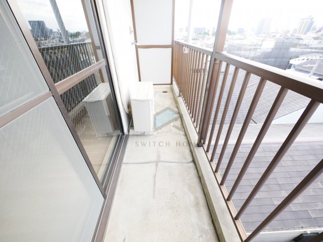 バルコニー　広々としたバルコニーです